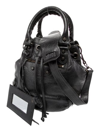 Balenciaga Leather Pompon