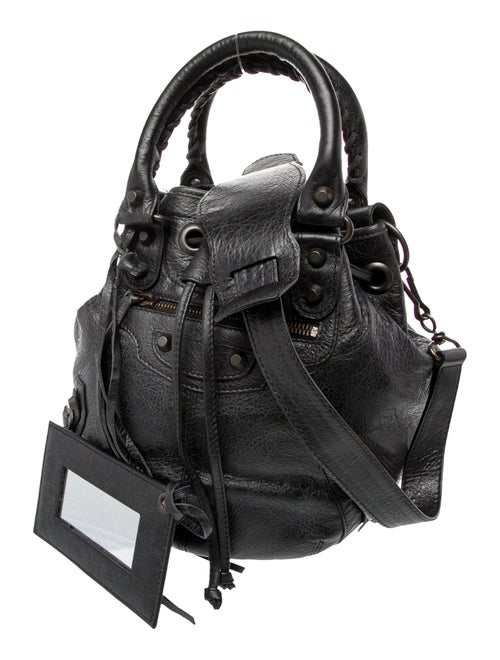 Balenciaga Leather Pompon