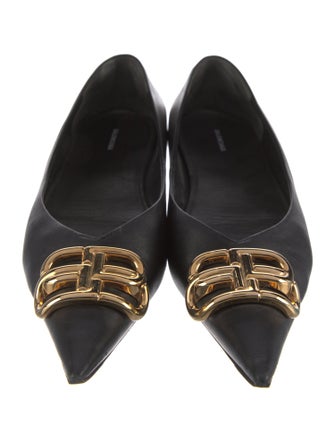 Balenciaga Leather Flats