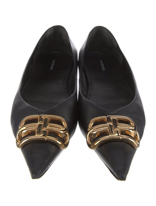 Balenciaga Leather Flats