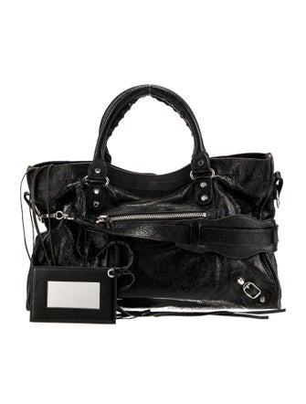 Balenciaga Leather Motocross Classic City