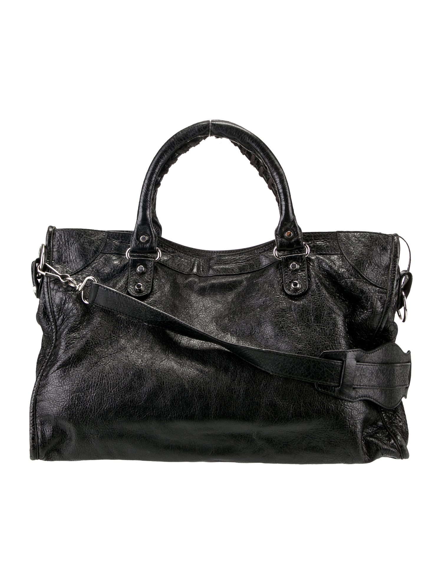 Balenciaga Leather Motocross Classic City