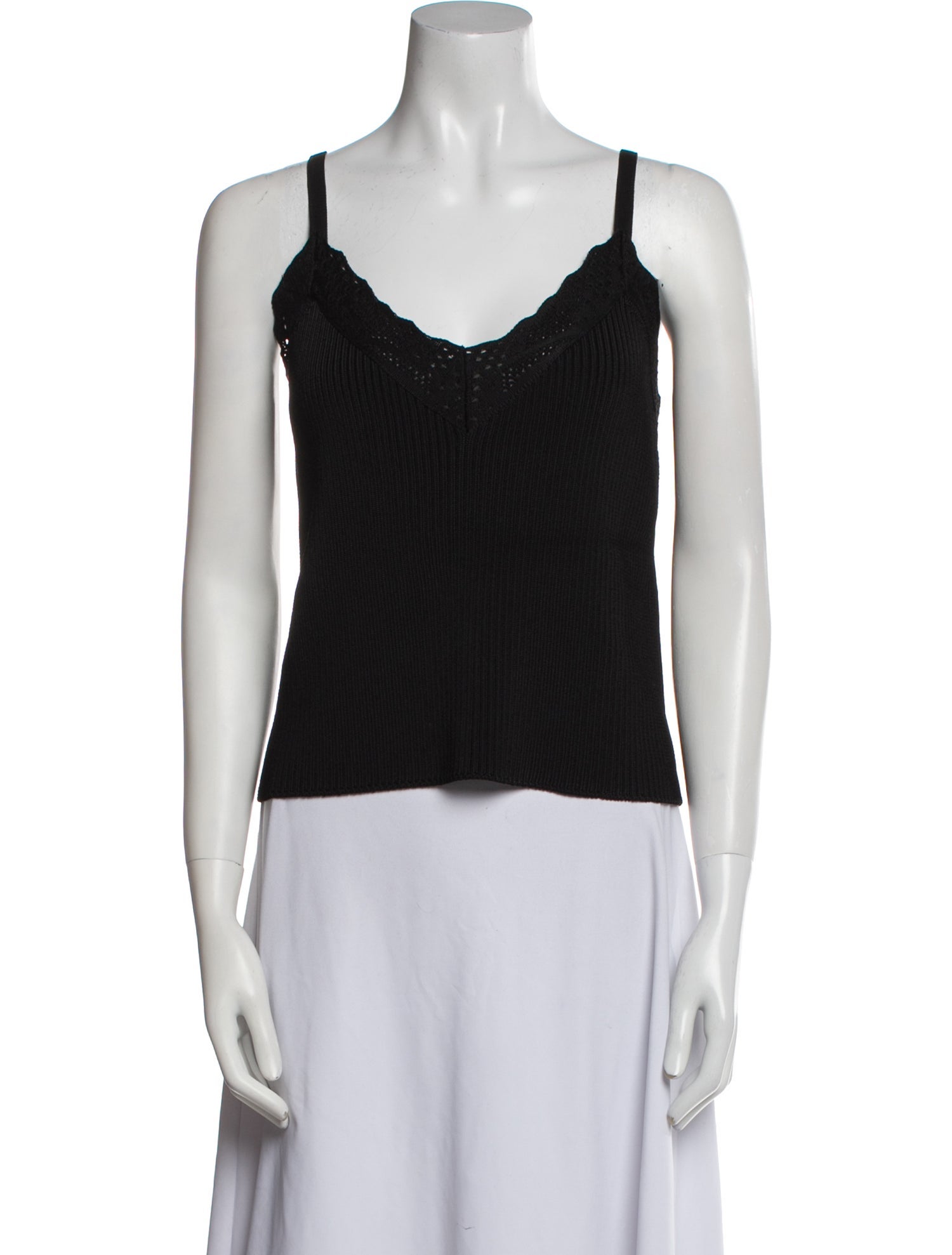 Balenciaga 2021 Square Neckline Top