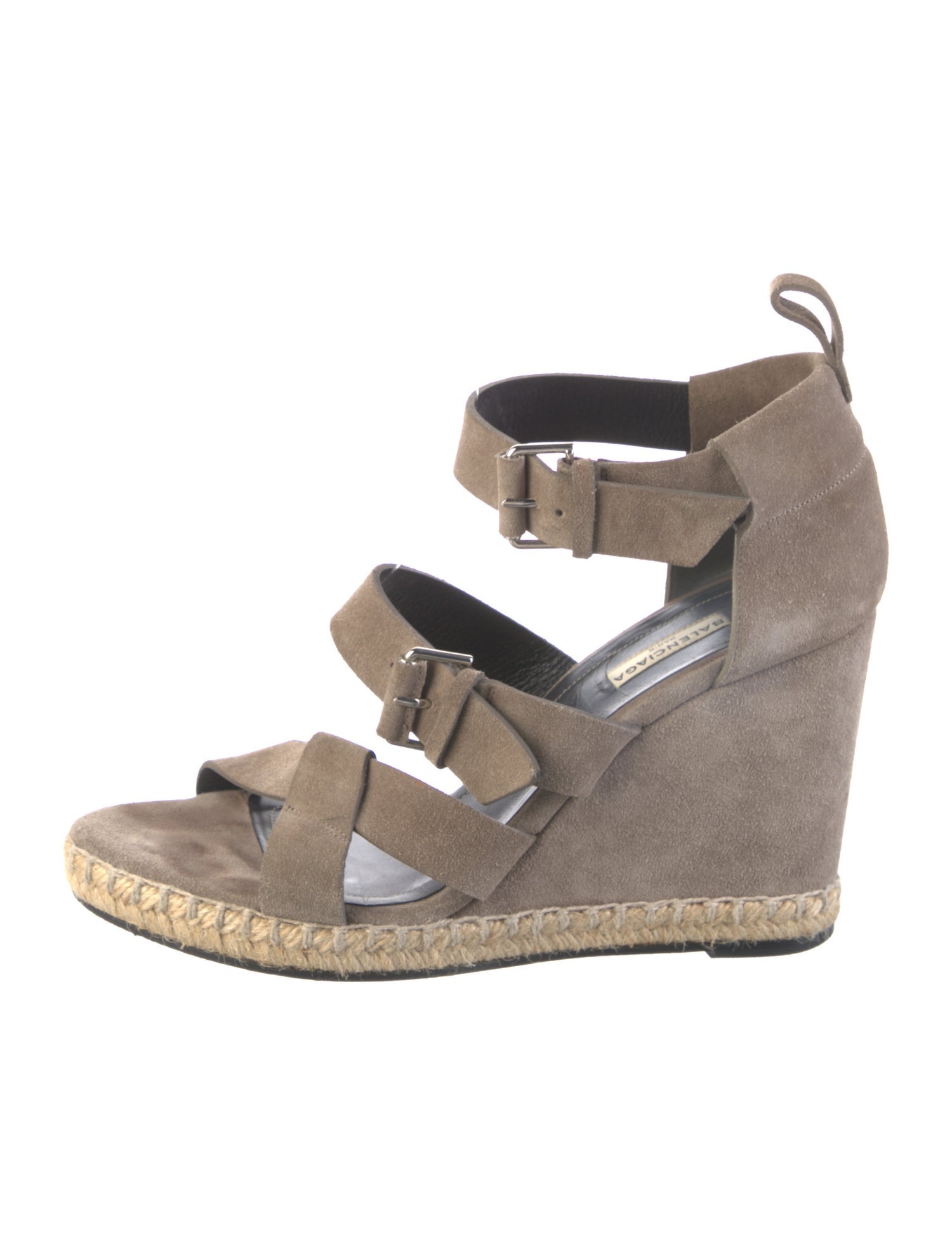 Balenciaga Suede Espadrilles