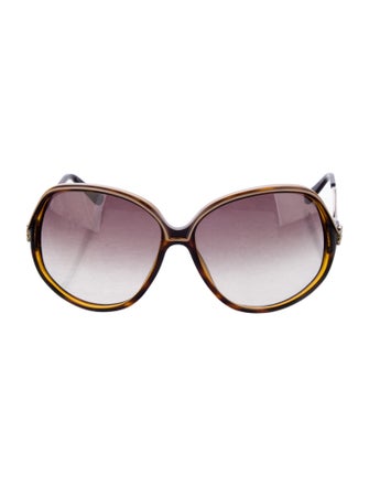 Balenciaga Oversize Gradient Sunglasses
