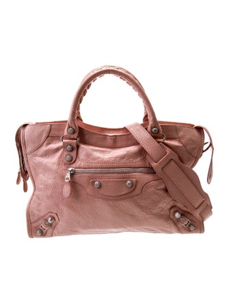 Balenciaga Lambskin Motocross City Giant