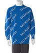 Balenciaga 2019 Signature Logo Pullover