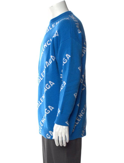Balenciaga 2019 Signature Logo Pullover