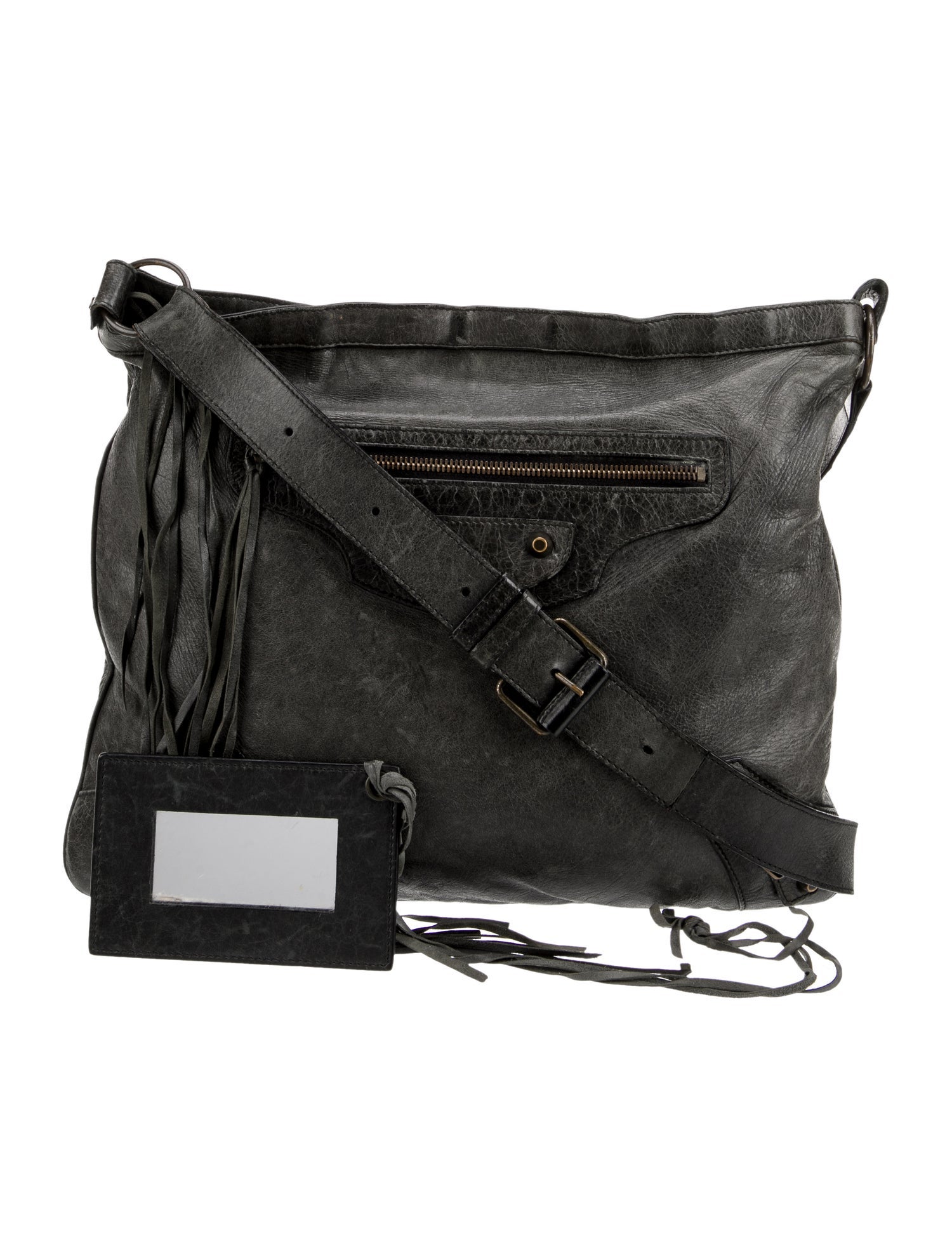 Balenciaga Leather Flat