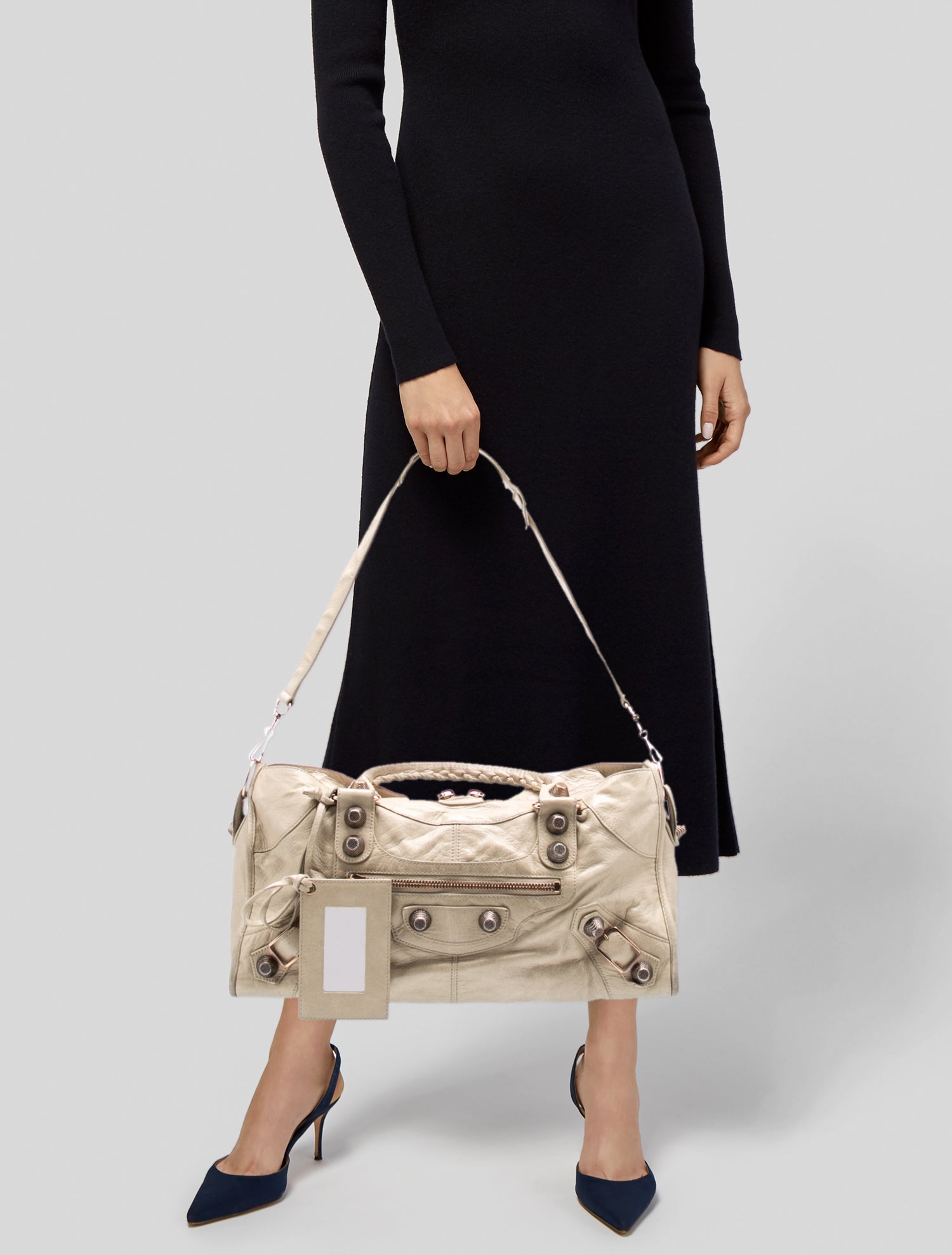 Balenciaga Leather Motocross Classic City