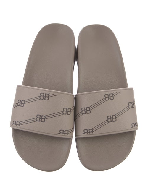 Balenciaga Rubber Printed Slides