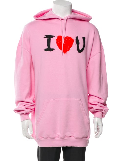 Balenciaga 2020 Graphic Print Hoodie