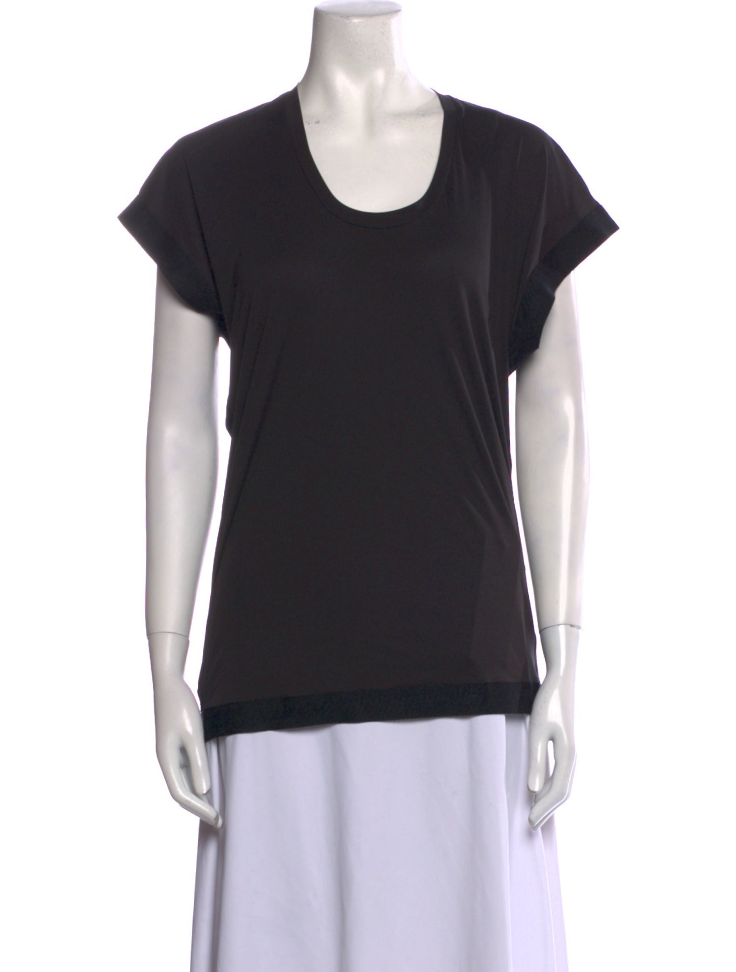 Balenciaga 2012 Scoop Neck T-Shirt