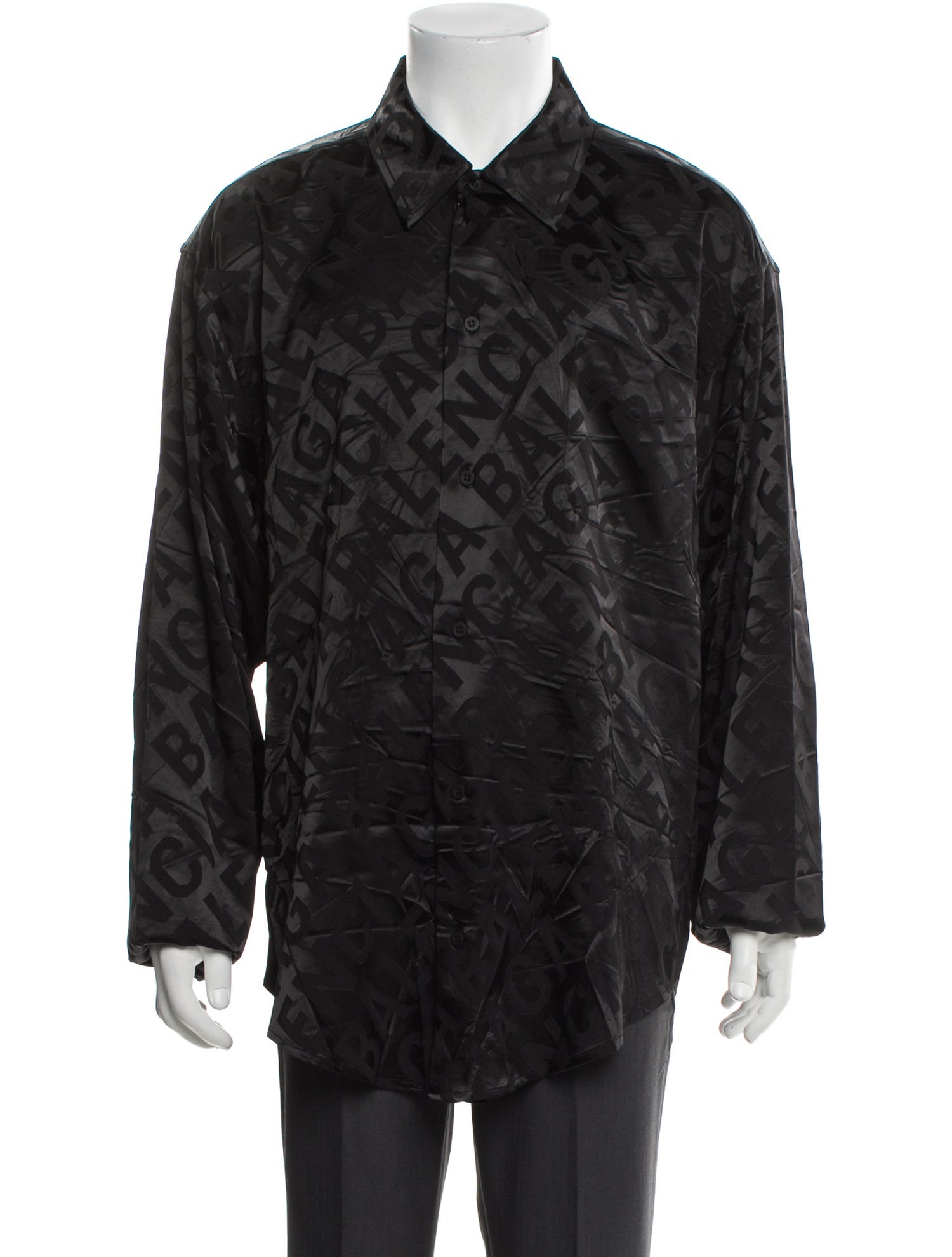 Balenciaga 2022 Printed Pajama Top w/ Tags