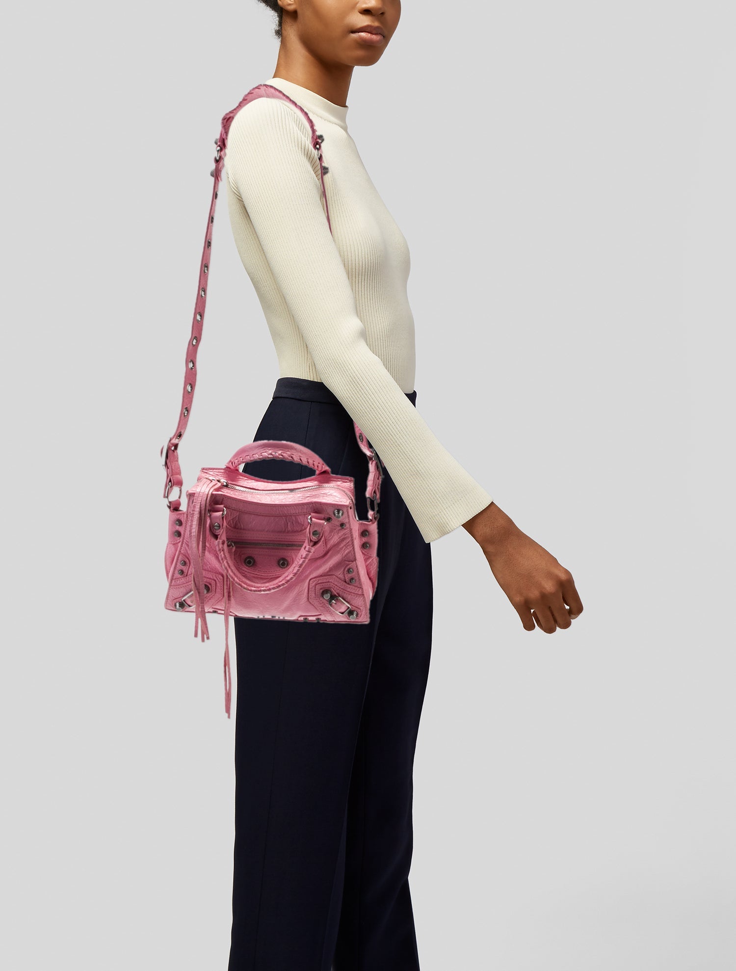 Balenciaga Leather Motocross Classic City XS 2022