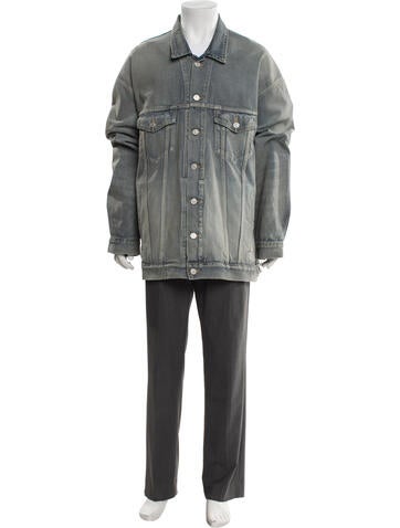 Balenciaga Outerwear 2023 Denim Jacket L