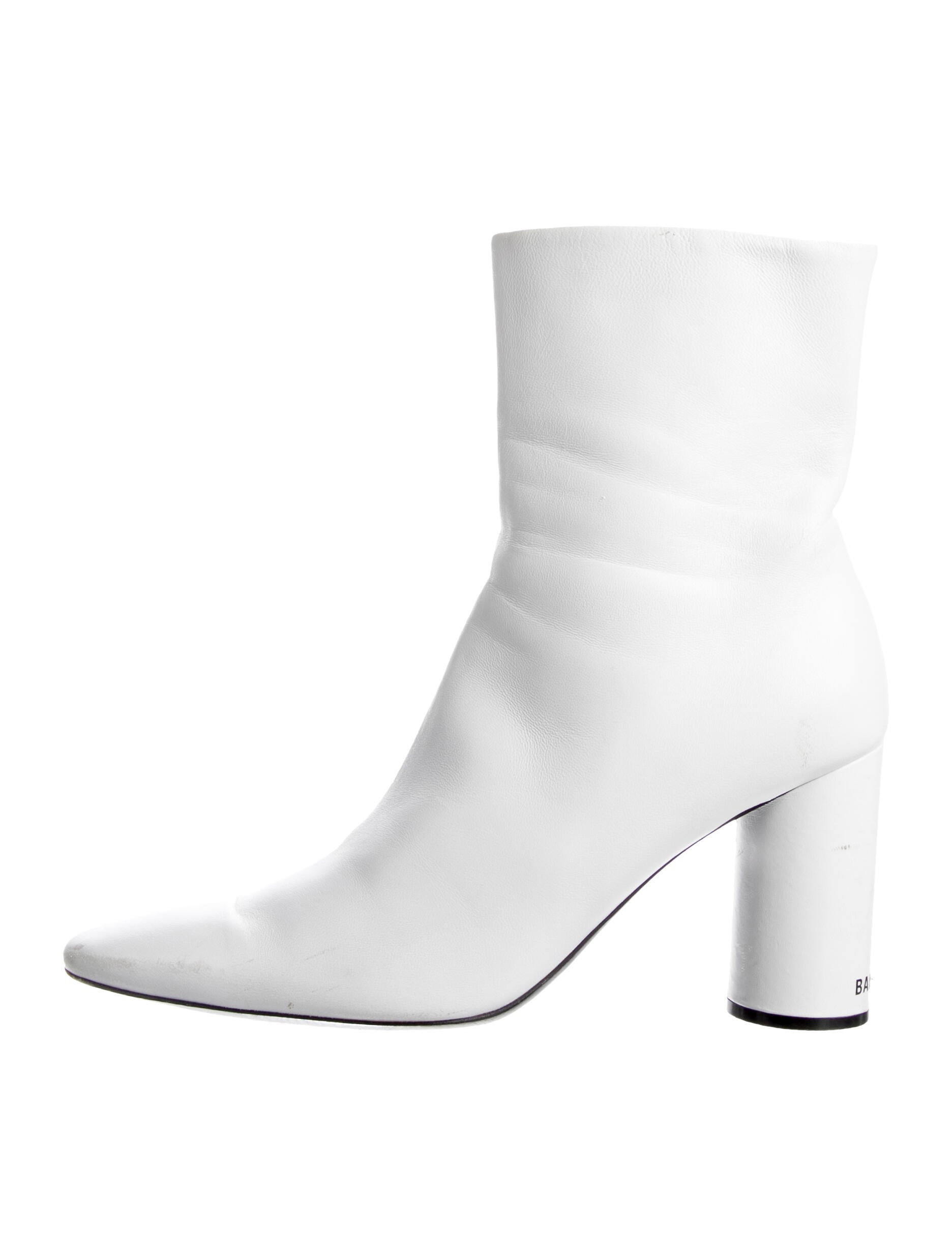 Balenciaga Leather Boots