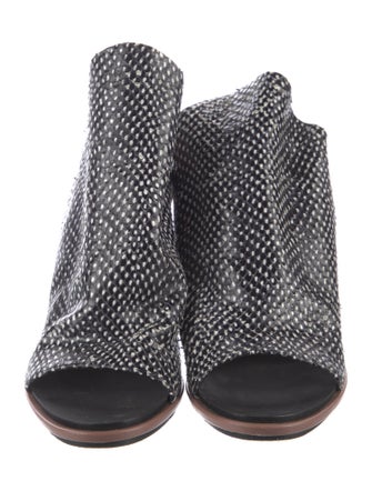 Balenciaga Python Slingback Sandals