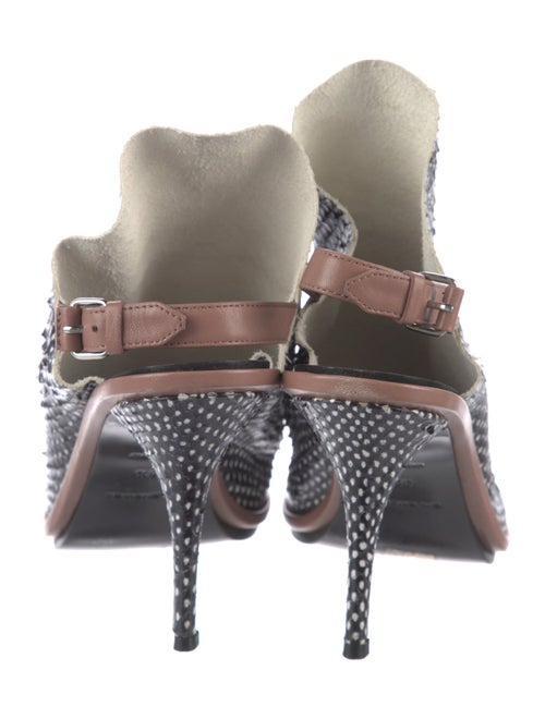 Balenciaga Python Slingback Sandals