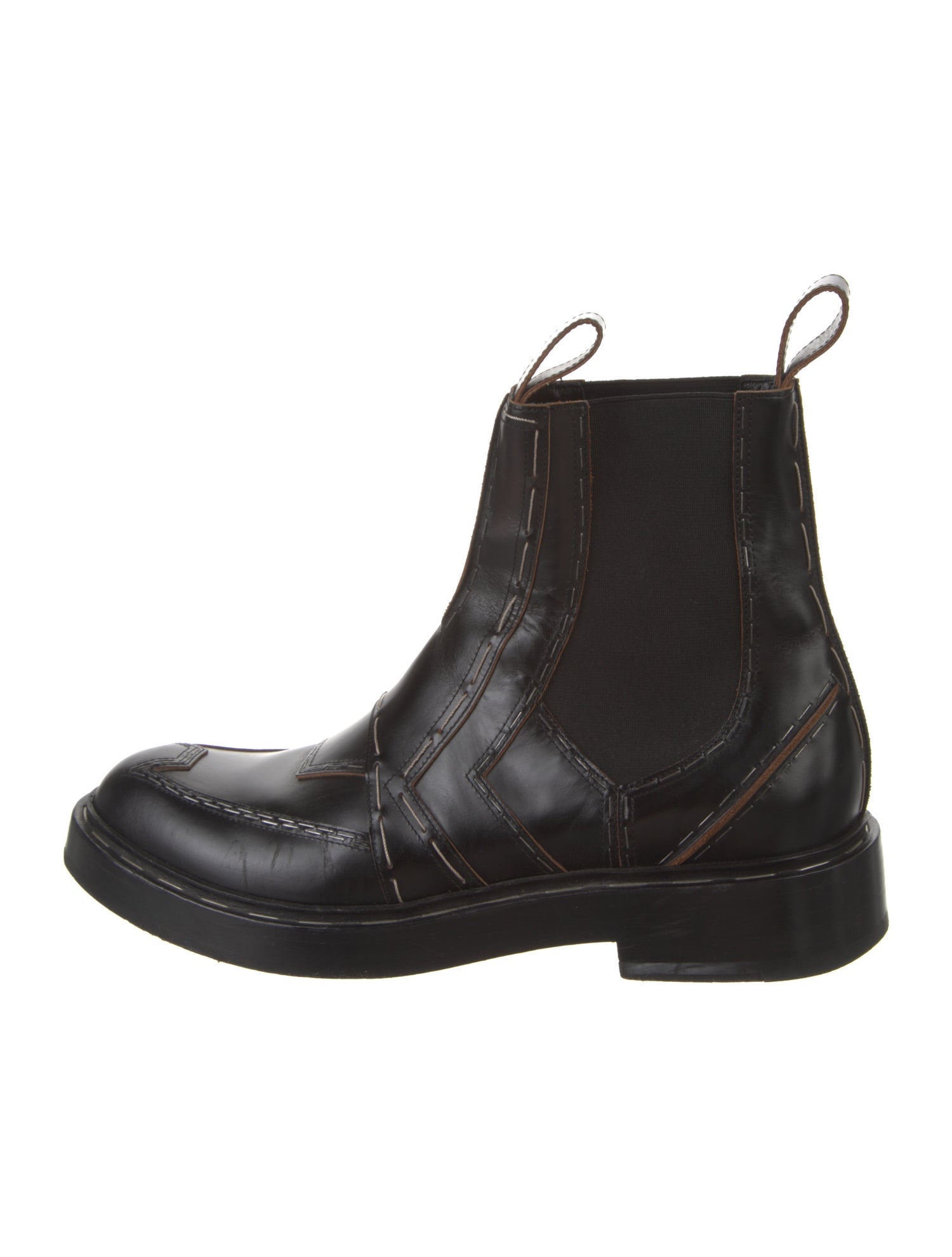 Balenciaga Leather Chelsea Boots