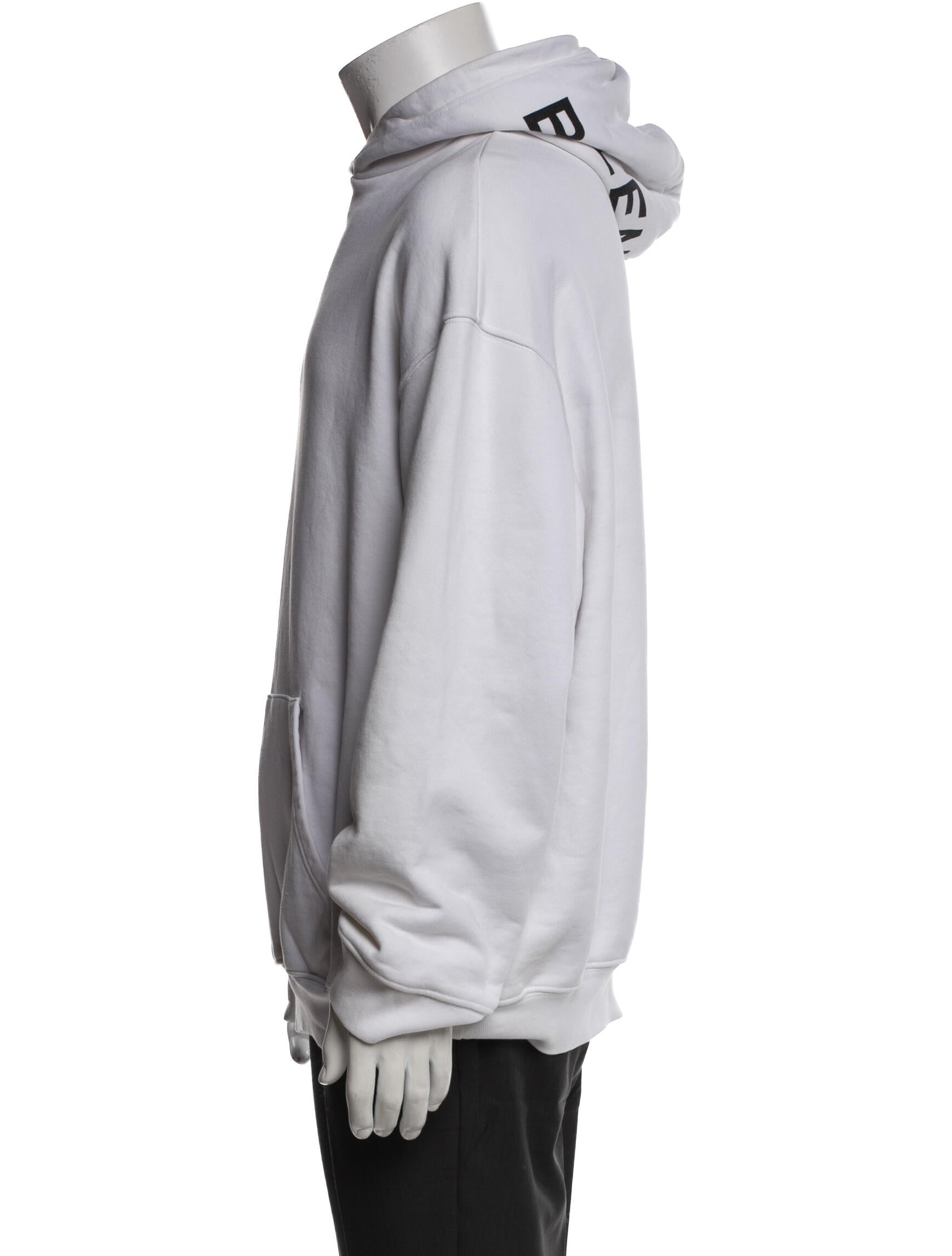 Balenciaga 2017 Crew Neck Hoodie