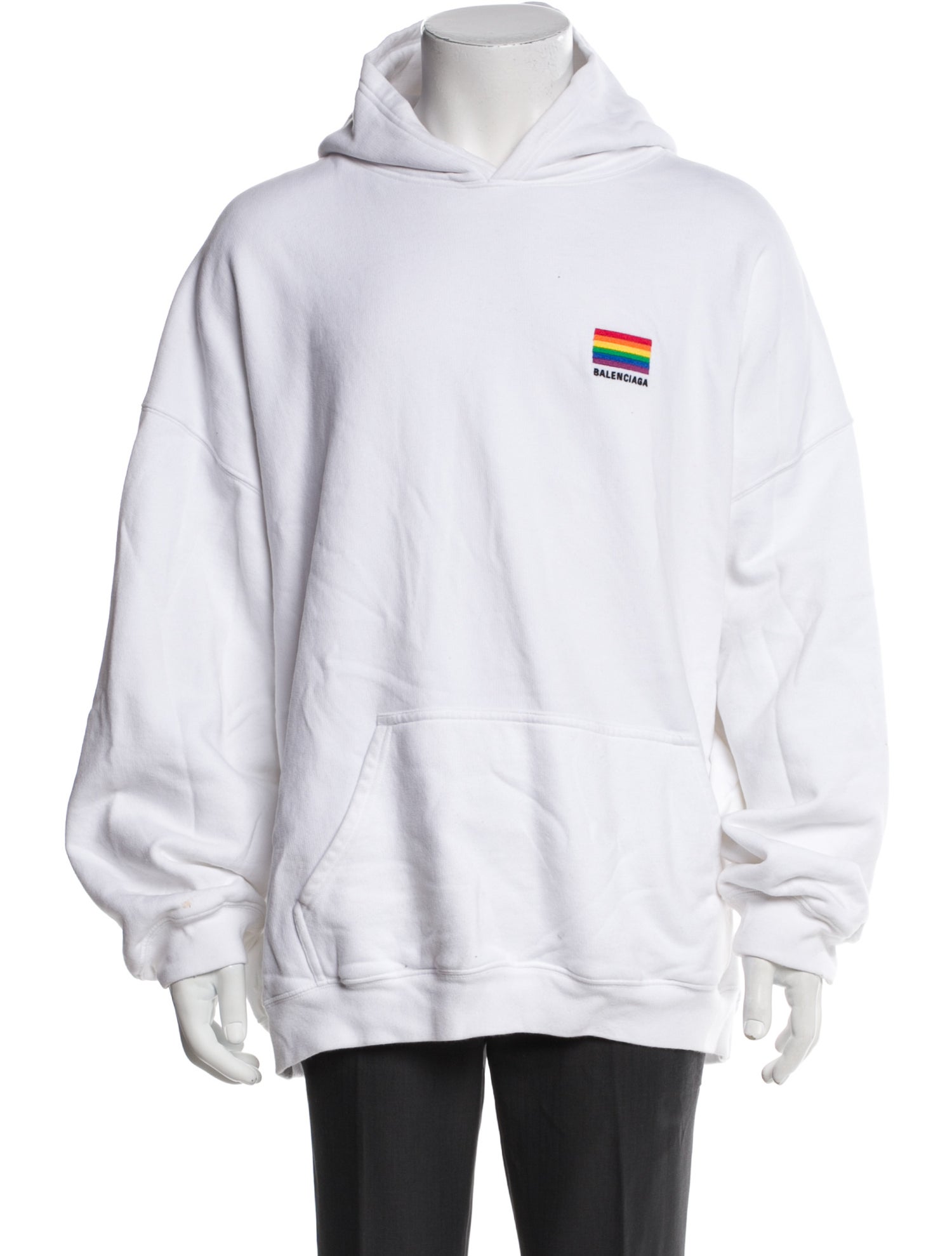 Balenciaga 2021 Graphic Print Hoodie