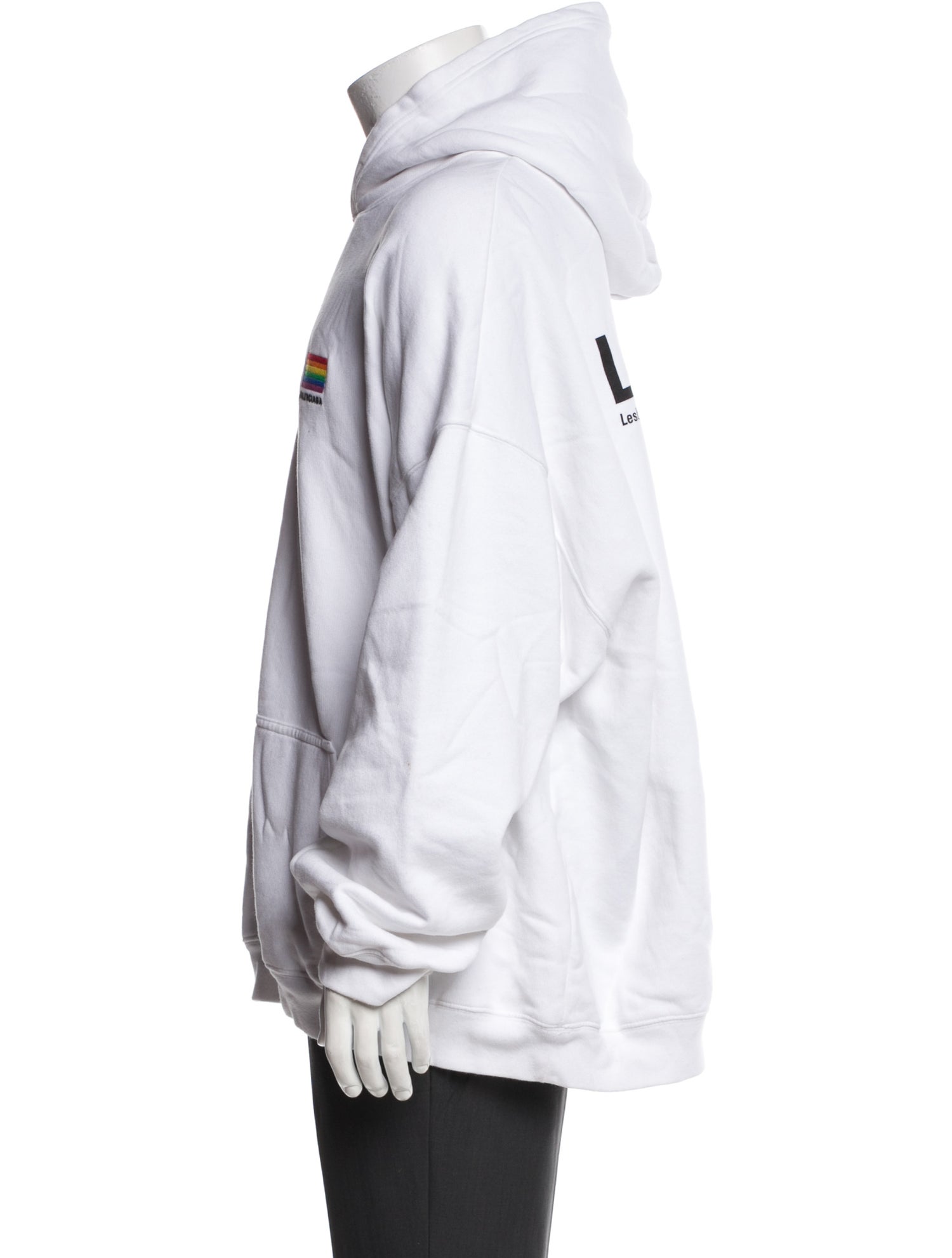 Balenciaga 2021 Graphic Print Hoodie