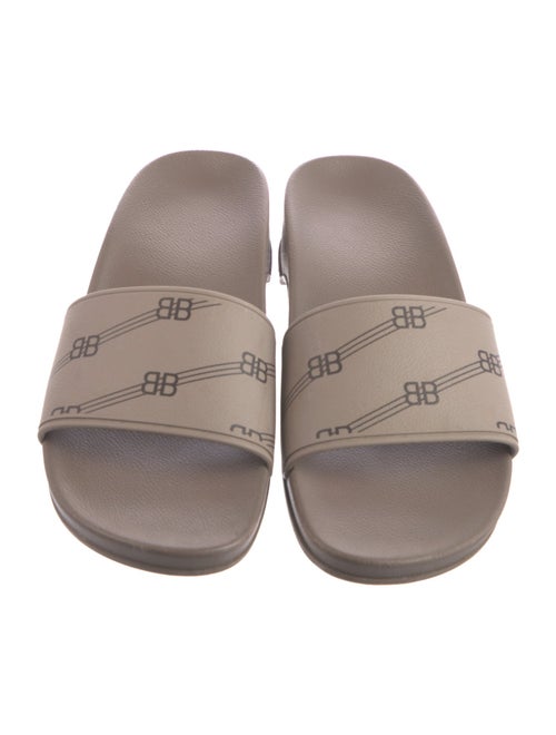 Balenciaga Rubber Printed Slides
