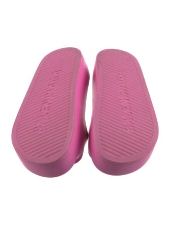 Balenciaga Rubber Printed Slides