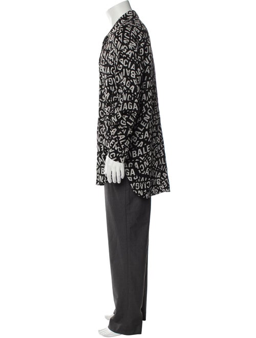 Balenciaga 2023 Printed Lounge Top