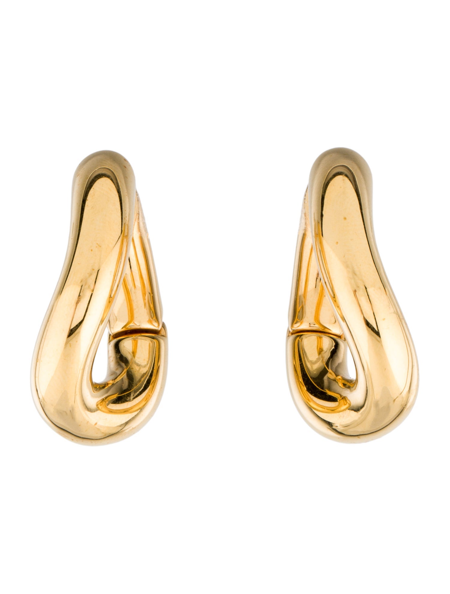 Balenciaga Loop Hoop Earrings