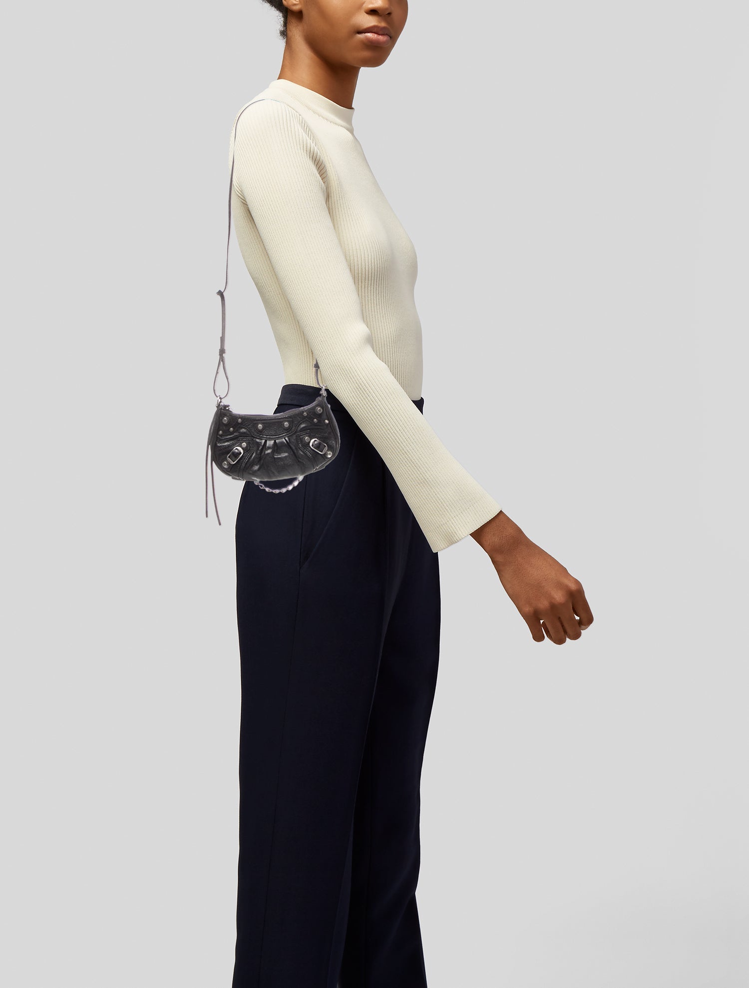 Balenciaga Whistle Bag - Blue Handle Bags, Handbags