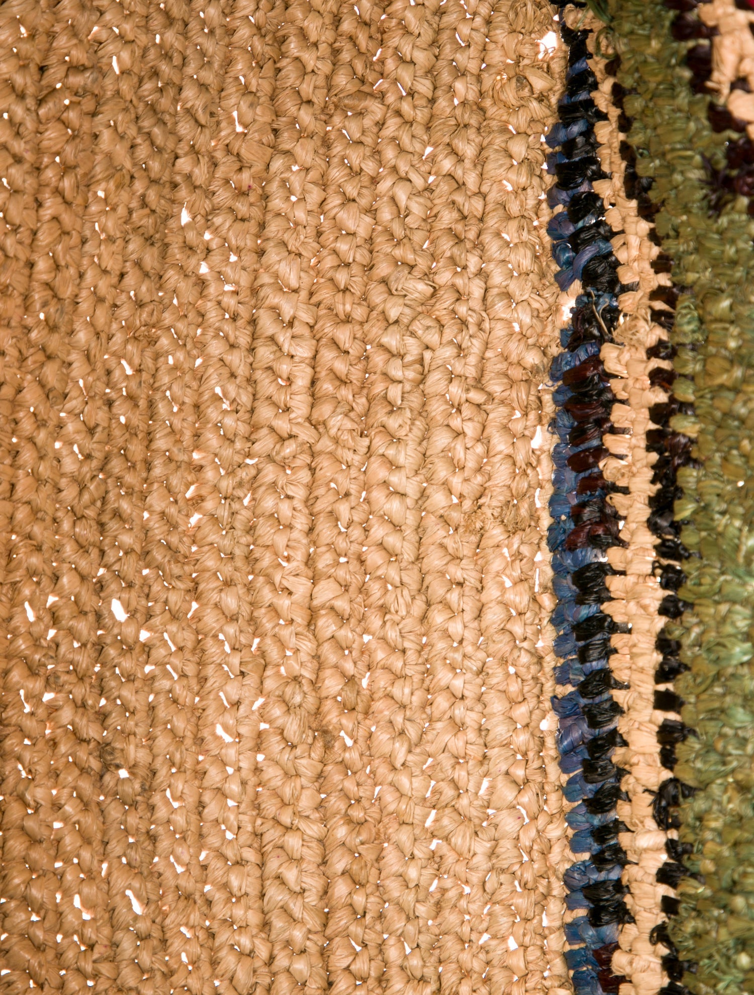 Balenciaga Raffia Panier