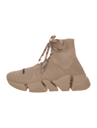 Balenciaga Speed Trainer 2.0 Lace Up Sock Sneakers