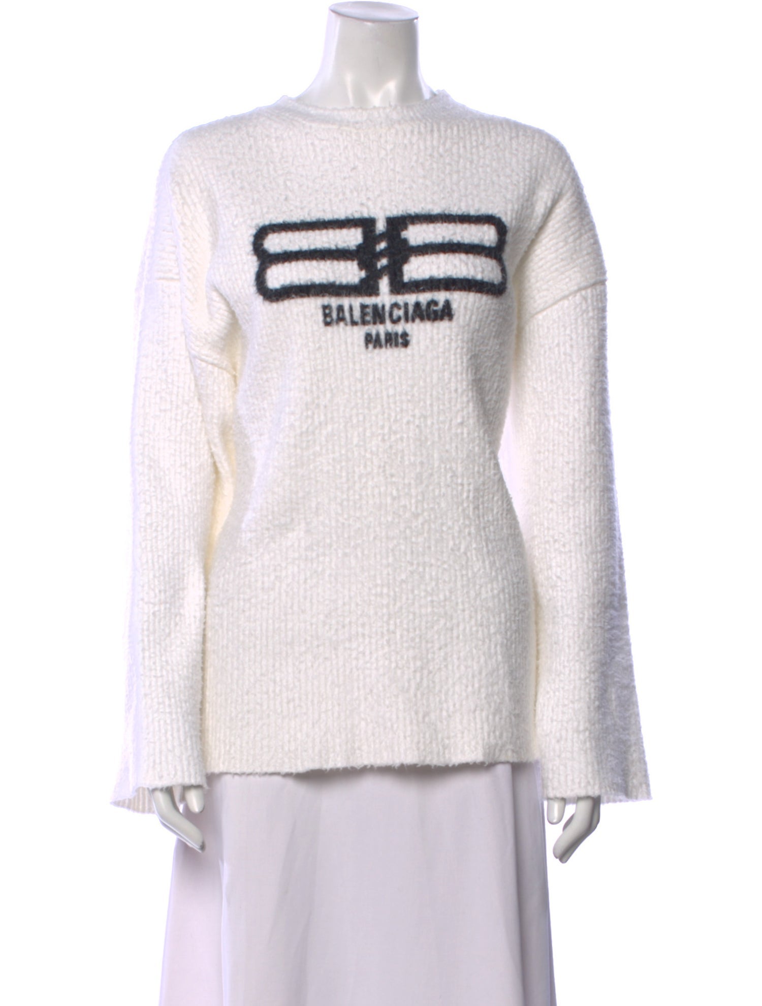 Balenciaga 2022 Graphic Print Sweater