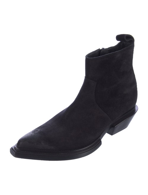 Balenciaga Suede Western Boots