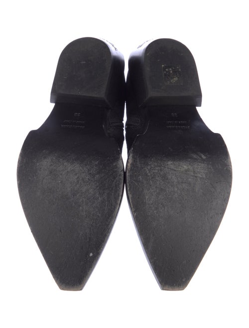 Balenciaga Suede Western Boots