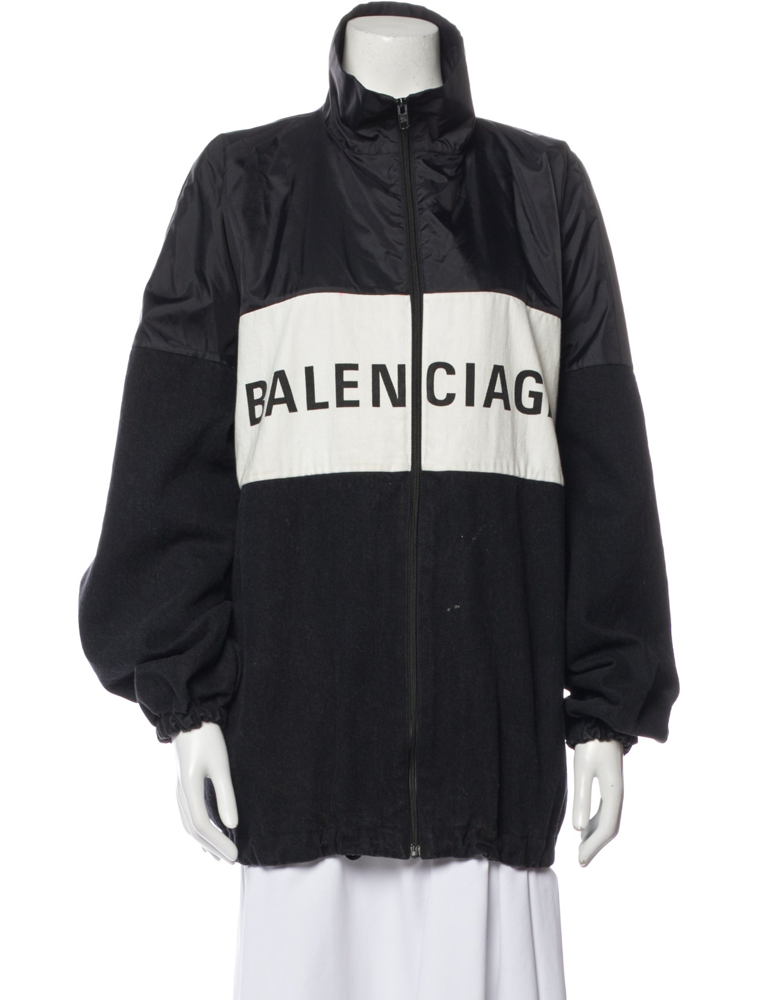 Balenciaga 2021 Graphic Print Jacket