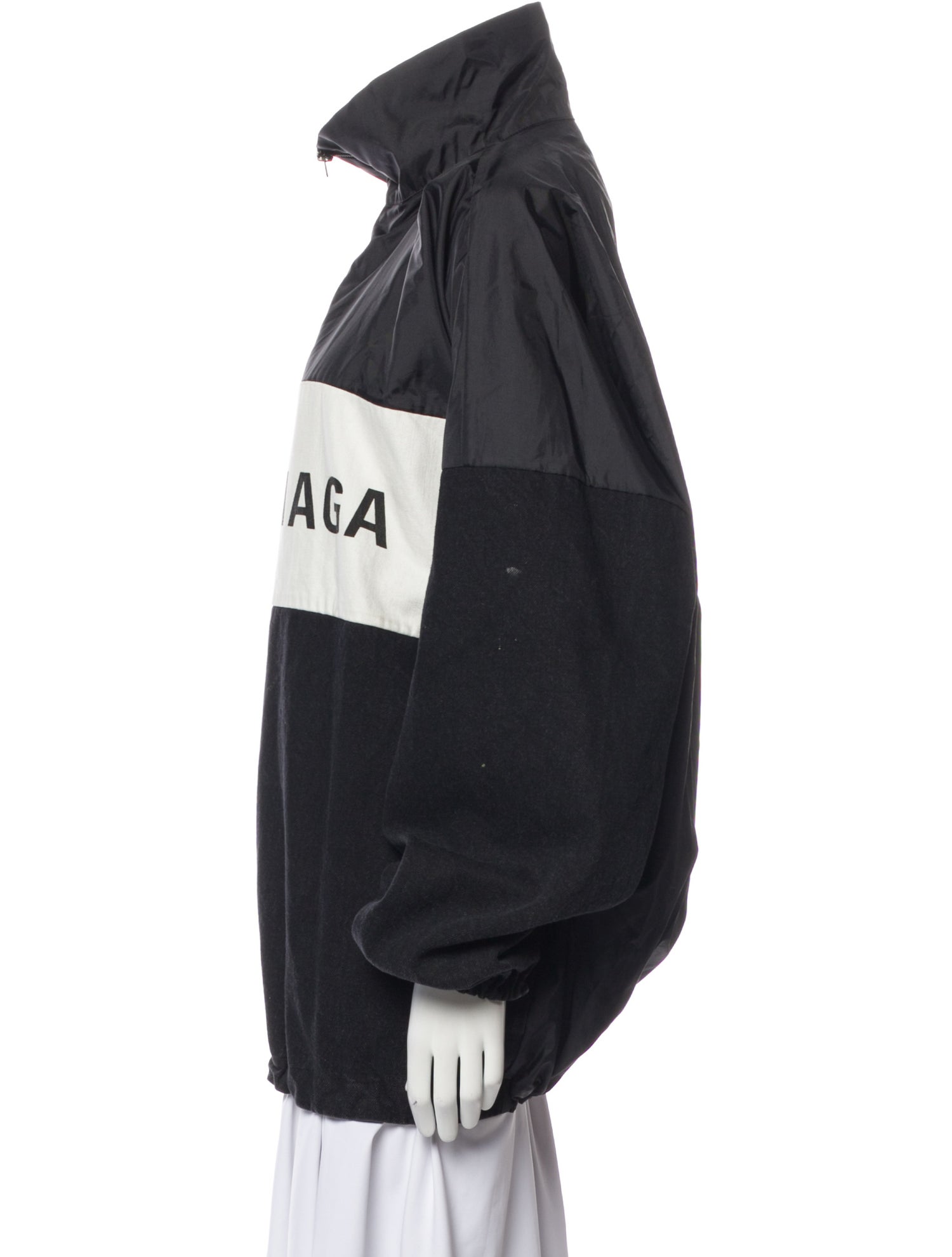 Balenciaga 2021 Graphic Print Jacket