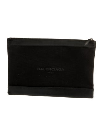 Balenciaga Canvas Clutch