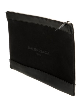 Balenciaga Canvas Clutch