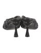 Balenciaga Printed Ruffle Embellishment Slides