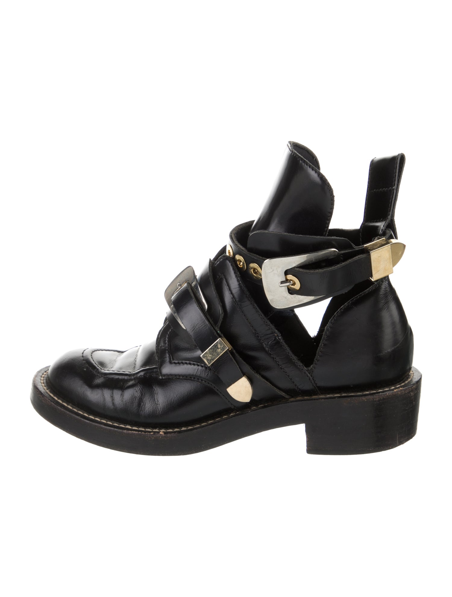 Balenciaga Leather Boots