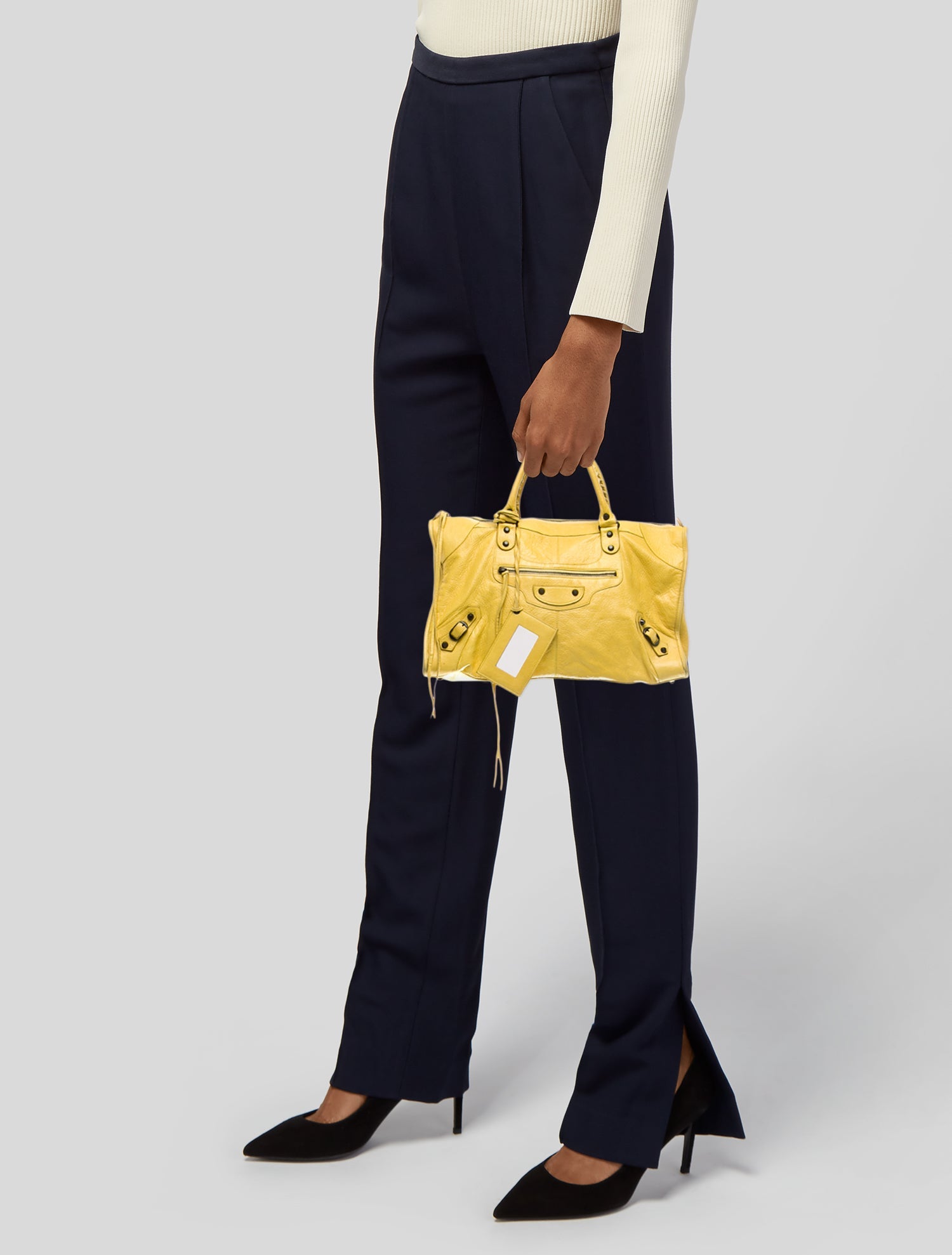 Balenciaga Leather Motocross Classic Work