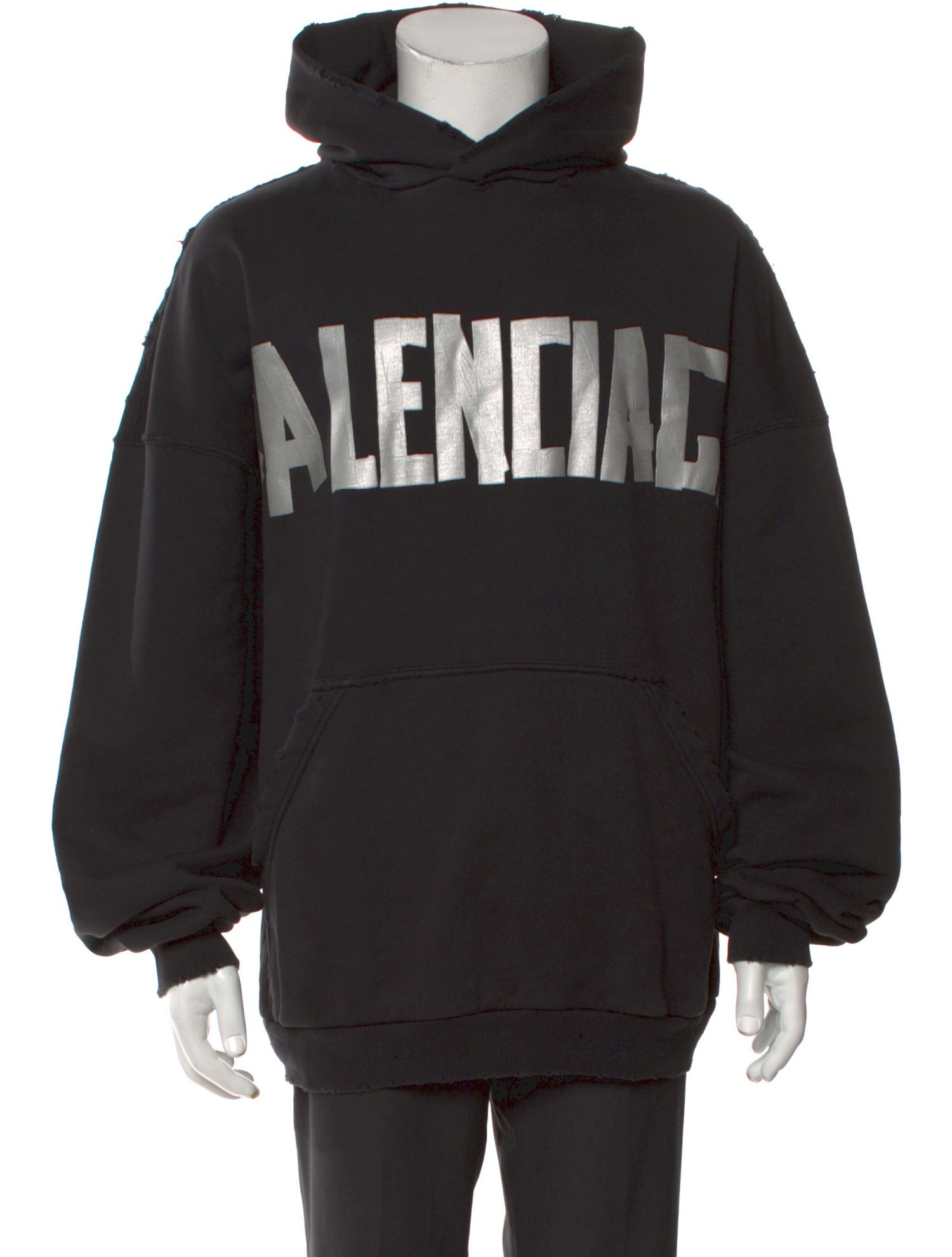 Balenciaga 2024 Graphic Print Hoodie