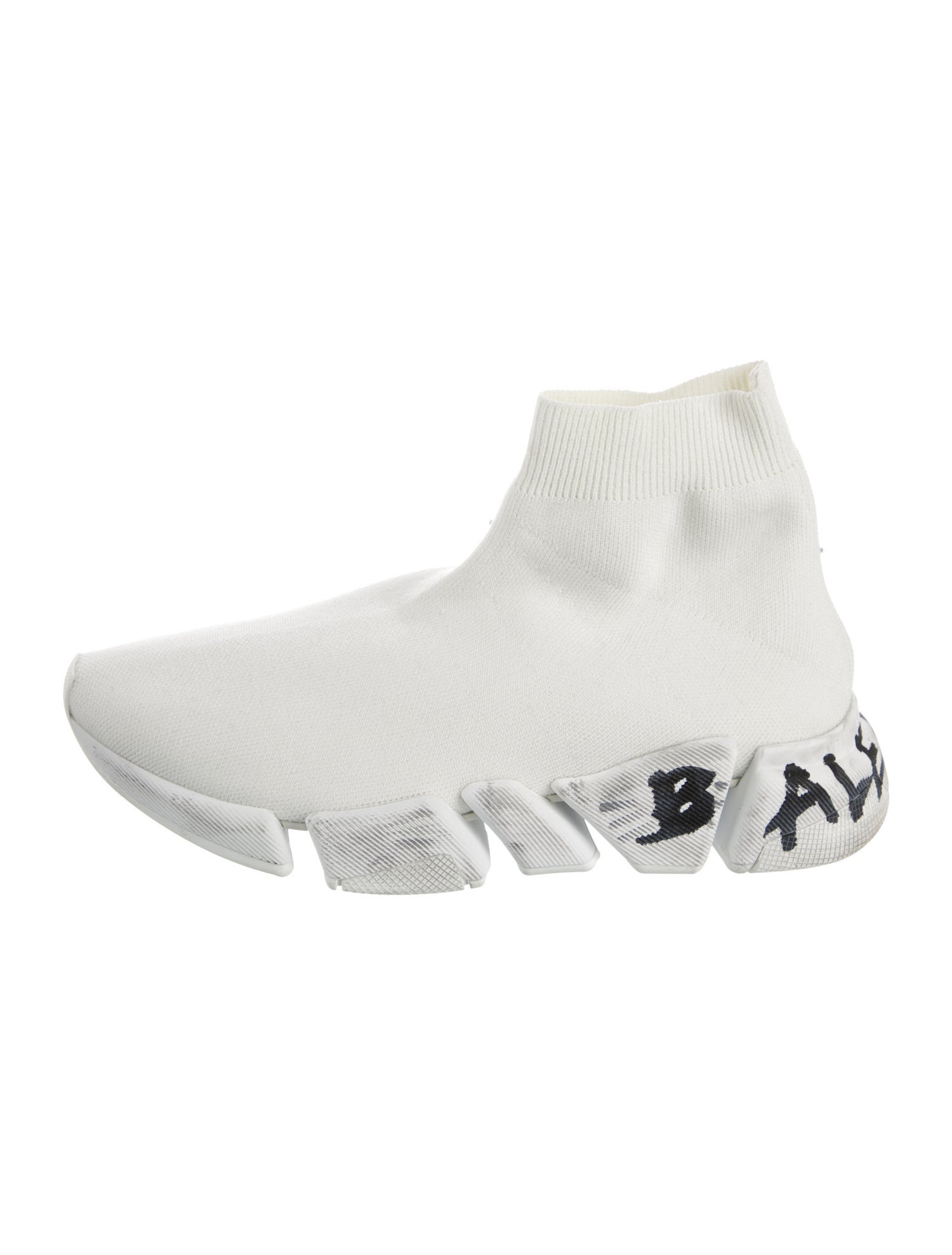Balenciaga Speed Trainer 2.0 'Graffiti' Sock Sneakers