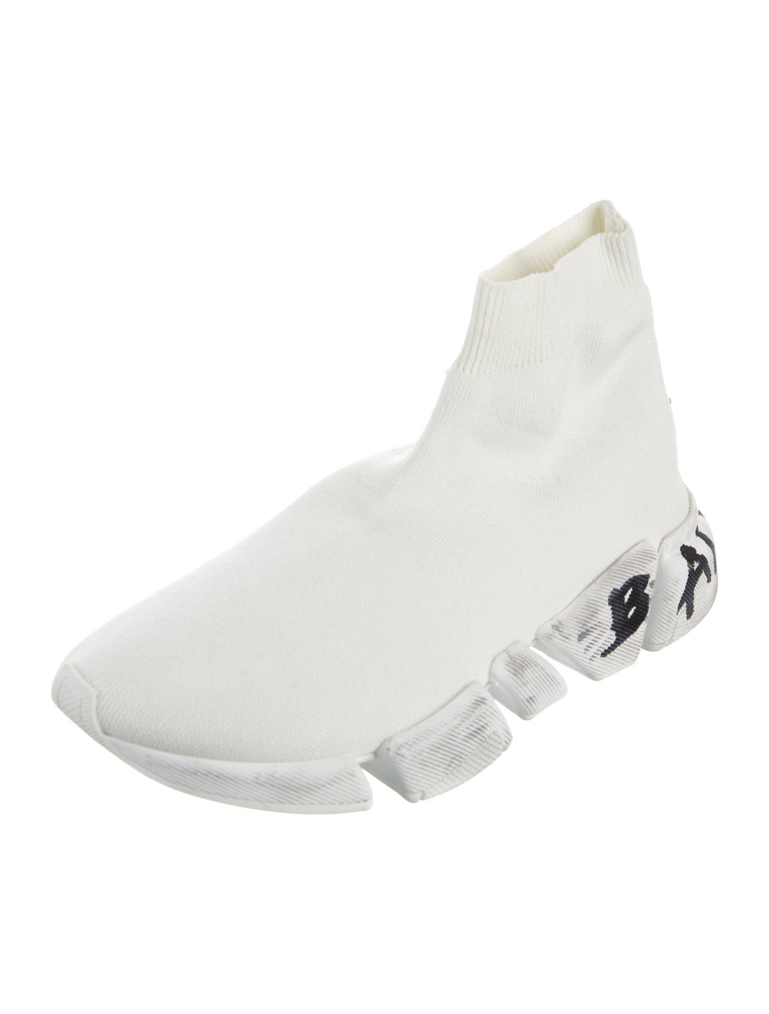 Balenciaga Speed Trainer 2.0 'Graffiti' Sock Sneakers