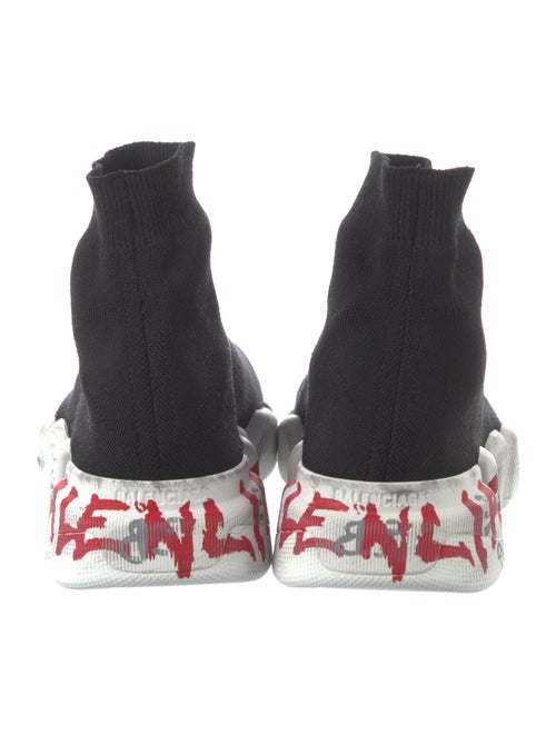 Balenciaga Speed Trainer 2.0 'Graffiti' Sock Sneakers