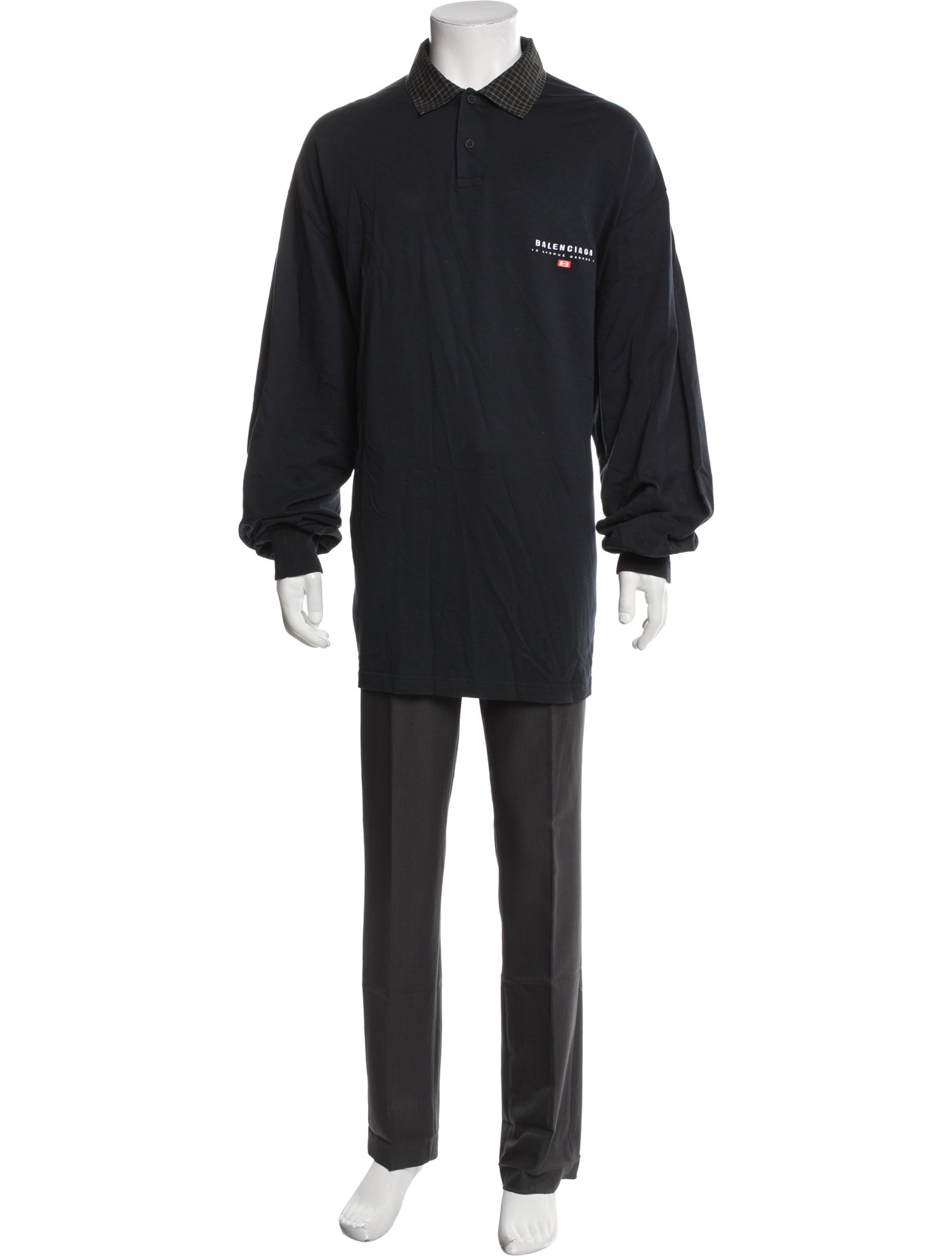 Balenciaga 2025 Collar Polo Shirt