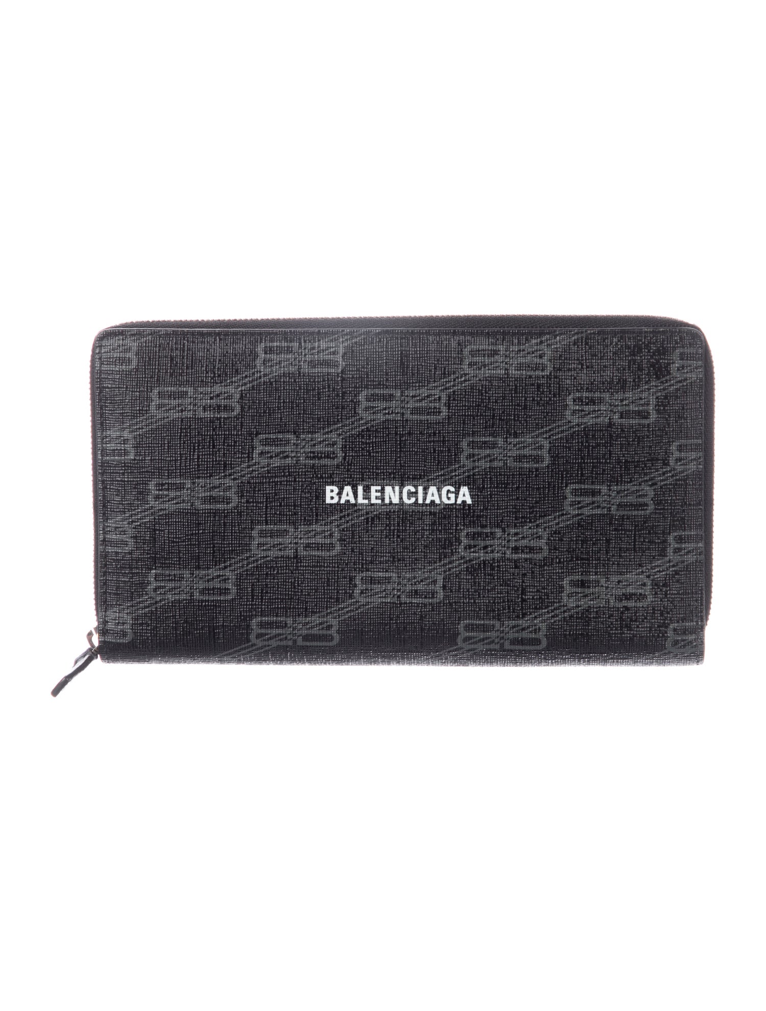 Balenciaga 2023 BB Monogram Compact Wallet